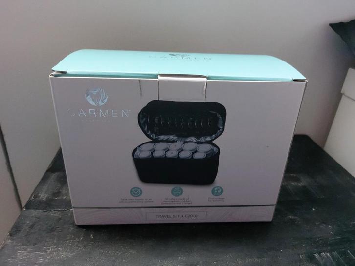 Carmen Travel Set - Krulset voor Onderweg, Witgoed en Apparatuur, Persoonlijke-verzorgingsapparatuur, Zo goed als nieuw, Haarverzorging