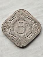 Vierkante Stuiver 1914 - Zeldzame Munt!, Ophalen of Verzenden, Koningin Wilhelmina, 5 cent, Losse munt