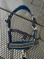 Horka Halster Mini shet blauw blingbling, Dieren en Toebehoren, Ophalen of Verzenden, Zo goed als nieuw, Overige soorten