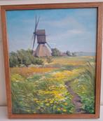 Schilderij Cornelis van Oel, molen, Ophalen of Verzenden
