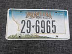 Kentekenplaat Montana USA Nummerplaat nummerbord License VS, Verzamelen, Ophalen of Verzenden, Gebruikt, Auto's