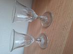 2 antieke glaasjes met hand gemaakt., Antiek en Kunst, Ophalen of Verzenden