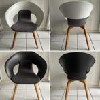 Skandiform Deli design stoelen 4x zwart 2x wit, Vijf, Zes of meer stoelen, Zo goed als nieuw, Ophalen