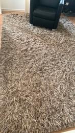 Hoogpolig tapijt,bruin met beige gemengd. 300cm bij 200cm, Ophalen, Bruin, 200 cm of meer, Zo goed als nieuw