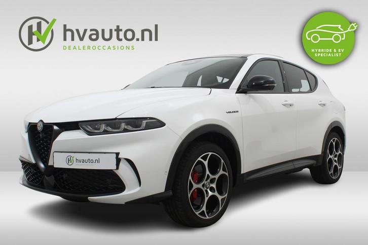 Alfa Romeo Tonale Q4 PLUG-IN HYBRID VELOCE 280PK | Panoramad, Auto's, Alfa Romeo, Bedrijf, Te koop, Tonale, 360° camera, 4x4, ABS