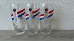 Set van drie bierglazen van Jupiler, Glas of Glazen, Nieuw, Ophalen of Verzenden, Glas