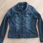 zwart/grijs stretch jeans spijkerjasje maat M van The Denim, Maat 38/40 (M), Zwart, Ophalen of Verzenden, Zo goed als nieuw