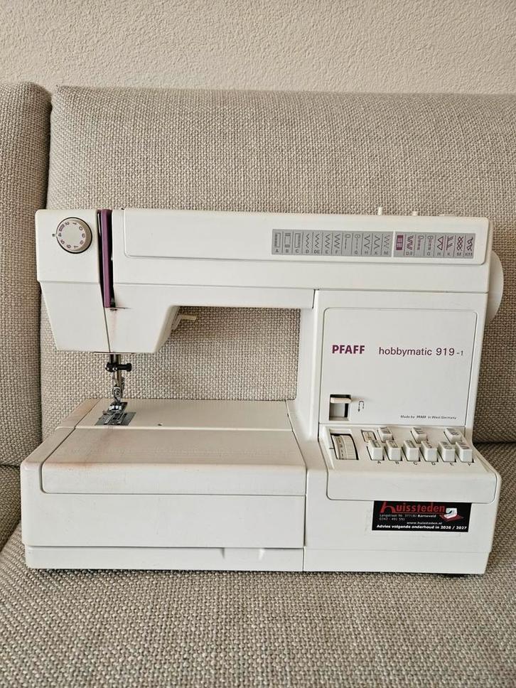 Pfaff Hobbymatic 919-1 Naaimachine, Hobby en Vrije tijd, Naaimachines en Toebehoren, Gebruikt, Naaimachine, Pfaff, Ophalen