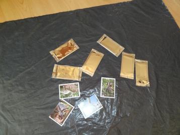 25 Zakjes met dierenplaatjes Freek Vonk actie van Plus , GRA beschikbaar voor biedingen