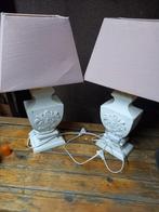 Lampen met lampenkap 2x, Ophalen, Gebruikt, Minder dan 50 cm