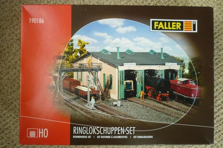 Faller 190186 Ringloods 3 standen 7,5 graden, Hobby en Vrije tijd, Modeltreinen | H0, Nieuw, Brug, Tunnel of Gebouw, Gelijkstroom of Wisselstroom