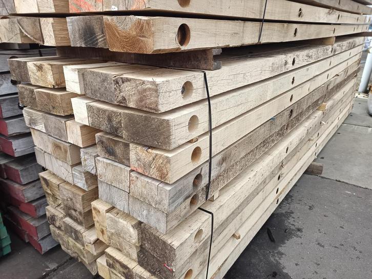 Draglineschot beuken voor loopbrug schotten 100x500 cm, Doe-het-zelf en Verbouw, Hout en Planken, Nieuw