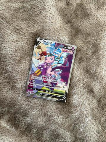Mew V - Fusion Strike - Pokémonkaart beschikbaar voor biedingen