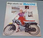 Berini bromfiets folder / Pluvier Rotterdam, Ophalen of Verzenden, Zo goed als nieuw