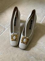 Chique pumps, maat 39, crèmekleurig met gouden accent, Overige kleuren, Ophalen of Verzenden, Zo goed als nieuw, Schoenen met hoge hakken
