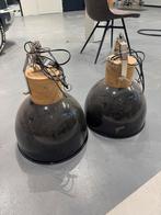 Industriële Hanglamp, Huis en Inrichting, Ophalen of Verzenden, Gebruikt, Metaal, Minder dan 50 cm