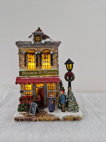 Het bloemen winkeltje Typisch Holland kerstdorp beschikbaar voor biedingen