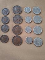 1948,4xcent,stuiver,dubbeltje,kwartje., Ophalen of Verzenden, Koningin Wilhelmina, Losse munt