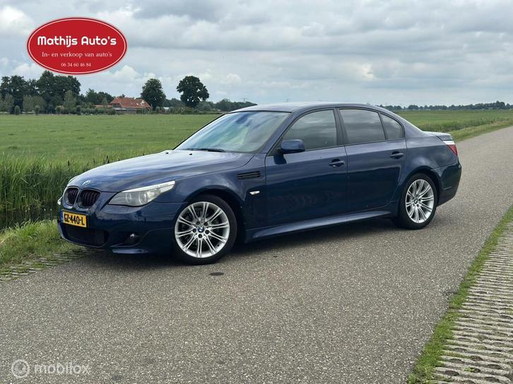 BMW 5-serie 523i High Executive M-pakket Automaat Youngtimer, Auto's, BMW, Bedrijf, Te koop, 5-Serie, ABS, Airbags, Airconditioning