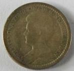 Nederland 25 Cent 1912., Postzegels en Munten, Munten | Nederland, Verzenden, Zilver, 25 cent, Koningin Wilhelmina