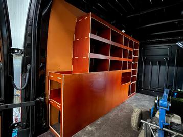 Bus inrichting bedrijfswagen inrichting kasten stelling beschikbaar voor biedingen