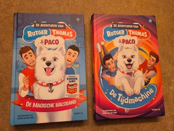 Rutger thomas en paco boeken boek tijdmachine magische band beschikbaar voor biedingen