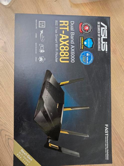 Asus RT-AX88U Smart WiFi Router (Zo goed als nieuw), Computers en Software, Routers en Modems, Zo goed als nieuw, Router, Ophalen of Verzenden