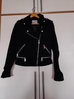 Zwart suède bikerjack, Maat 38/40 (M), Vero Moda, Zwart, Ophalen of Verzenden