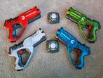 Light battle Lasergame set - 4 pistolen en 2 doelen, Ophalen of Verzenden, Zo goed als nieuw