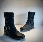 Wolky enkel laarzen / hoge schoenen zwart 39, Wolky, Zwart, Lage of Enkellaarzen, Ophalen of Verzenden