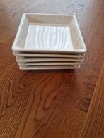 Gebaksbordjes - 5 stuks - Ophalen!, Ophalen, Gebruikt, Keramiek, Bord(en)