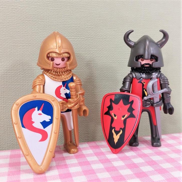 Playmobil 5815 duo pack ridders - Playmobil Ridders set, Kinderen en Baby's, Speelgoed | Playmobil, Zo goed als nieuw, Ophalen of Verzenden