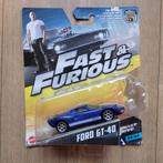 Hot wheels Fast & Furious Ford GT-40, Overige merken, Onbekend, Nieuw, Ophalen of Verzenden