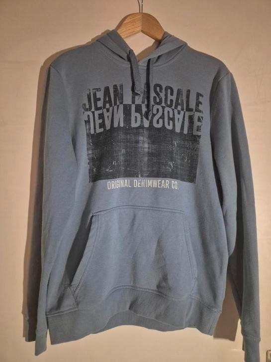 Capuchon trui mt M, Kleding | Heren, Truien en Vesten, Gedragen, Blauw, Ophalen of Verzenden