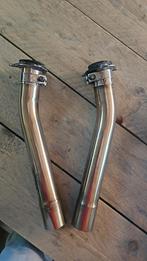 Hayabusa linkpipe met adapter naar bold-on yoshimura, Ophalen of Verzenden, Gebruikt