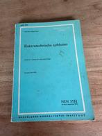 Oud boek elektrotechnische symbolen, Boeken, Studieboeken en Cursussen, Ophalen, Beta, Zo goed als nieuw, HBO