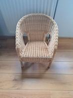 17.50€ per stuk 2 Rieten kinderstoeltjes,z.g.a.n., Kinderen en Baby's, Ophalen, Zo goed als nieuw, Stoel(en)