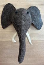 Vilten dierenkop, Ophalen, Zo goed als nieuw, Wanddecoratie