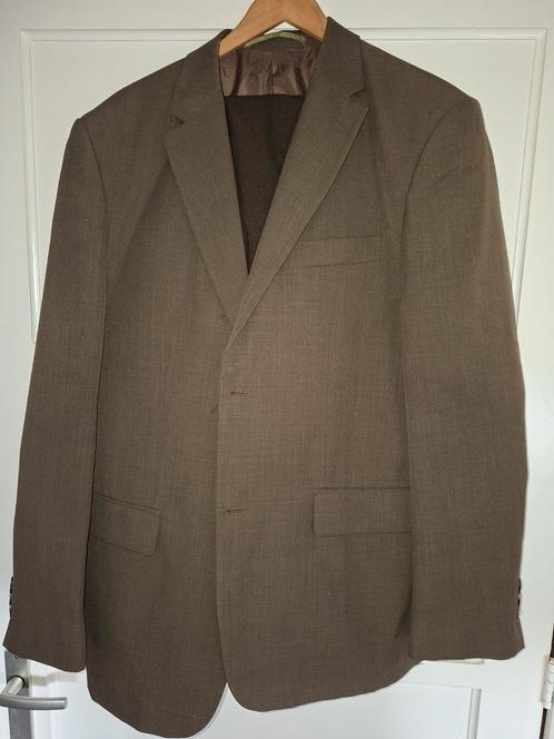 C&A Canda Colbert + 2 Pantalons lichtbruin maar 56, Kleding | Heren, Kostuums en Colberts, Gedragen, Bruin, Ophalen of Verzenden