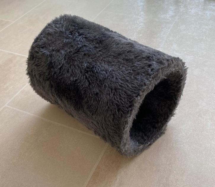 Kattentunnel 31 x 22 cm grijs, Dieren en Toebehoren, Kattenspeelgoed, Nieuw, Overig speelgoed, Ophalen of Verzenden