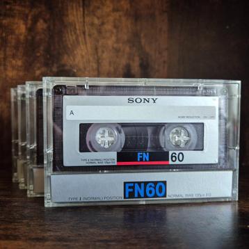 Sony FN 60 Type I cassettes - cassettebandjes - ZGAN beschikbaar voor biedingen