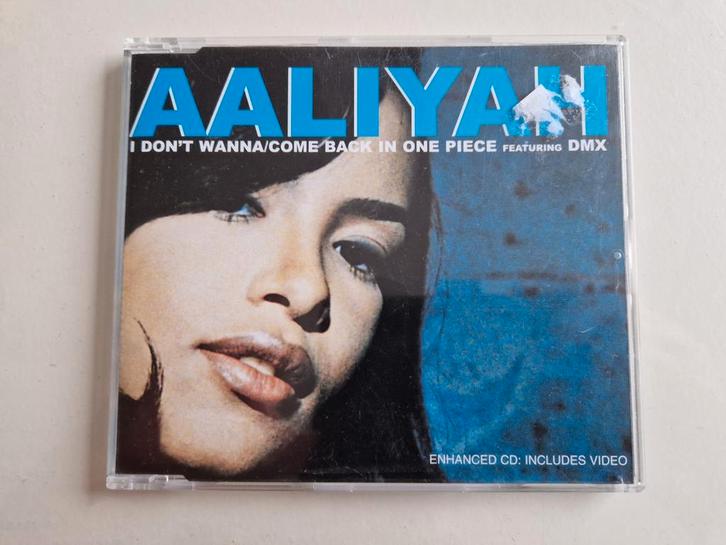 AALIYAH - I DON'T WANNA/COME BACK IN ONE PIECE [MAXI SINGLE], Cd's en Dvd's, Cd Singles, Zo goed als nieuw, R&B en Soul, 1 single