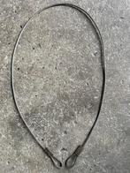 STAALKABEL 1700 x 5 mm, met 2 lussen., Ophalen of Verzenden