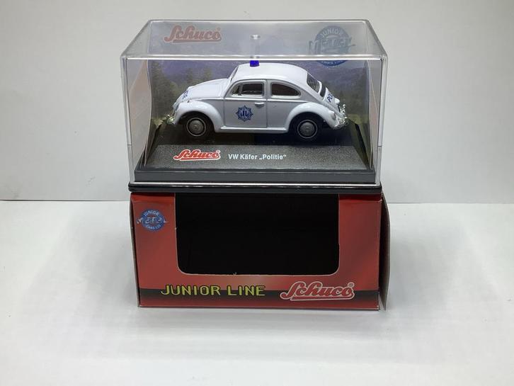 Schuco VW Kever Politie - Nieuw in doos!, Hobby en Vrije tijd, Modelauto's | 1:87, Nieuw, Auto, Schuco, Ophalen of Verzenden