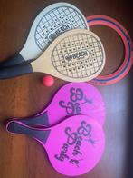 2 stuks beachball setje strand tennis met bal, Ophalen of Verzenden, Zo goed als nieuw, Racket, Overige merken