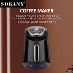 Lordani Turkse Koffiemachine - Sokany - Nieuw!, Afneembaar waterreservoir, Verzenden, Gemalen koffie, 2 tot 4 kopjes