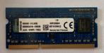 Kingston SODIMM DDR3 4GB 1333Mhz KVR13S9S8/4, 4 GB, Ophalen of Verzenden, 1333MHz, Laptop