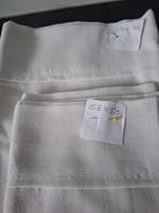 Vitrage met loodveter, 200 cm of meer, Wit, Ophalen of Verzenden, Zo goed als nieuw