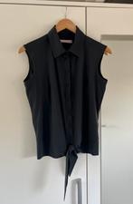 Studio Anneloes, Pippa blouse, travelstof, antraciet, mt L, Maat 38/40 (M), Ophalen of Verzenden, Zo goed als nieuw, Lange mouw