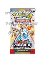 Pokémon Prismatic Evolutions Booster Pack, Ophalen of Verzenden, Nieuw, Booster